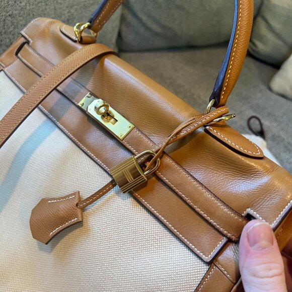 Hermes Kelly Toile 35cm - Picture 13 of 16